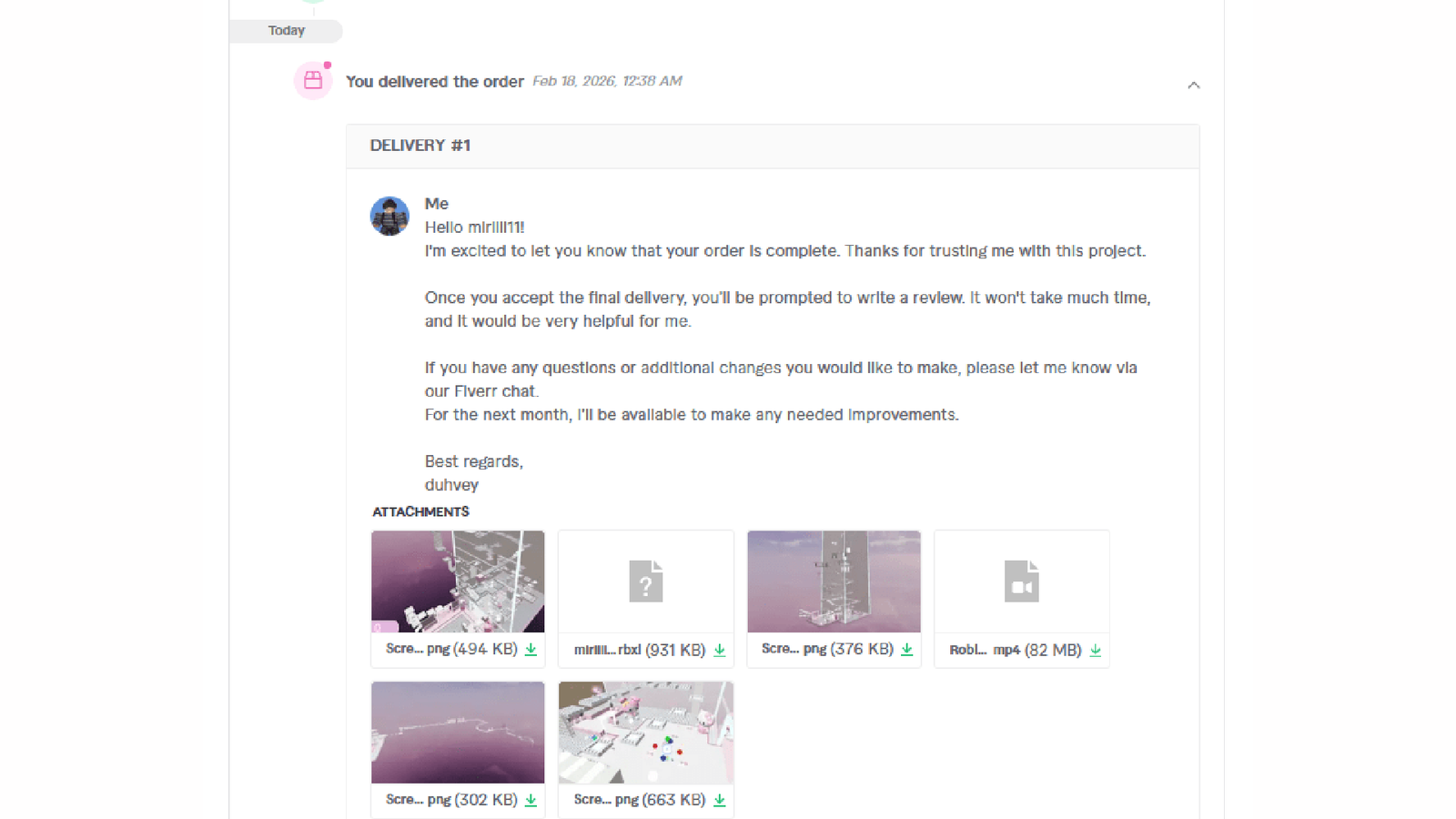 Gallery Quick Link Preview