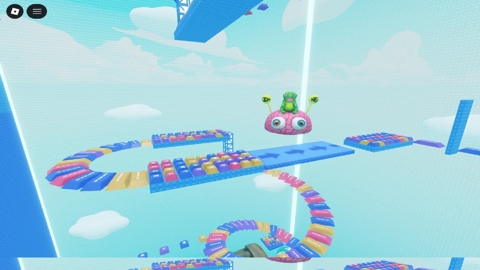 Blue Themed Island Clicky Tower