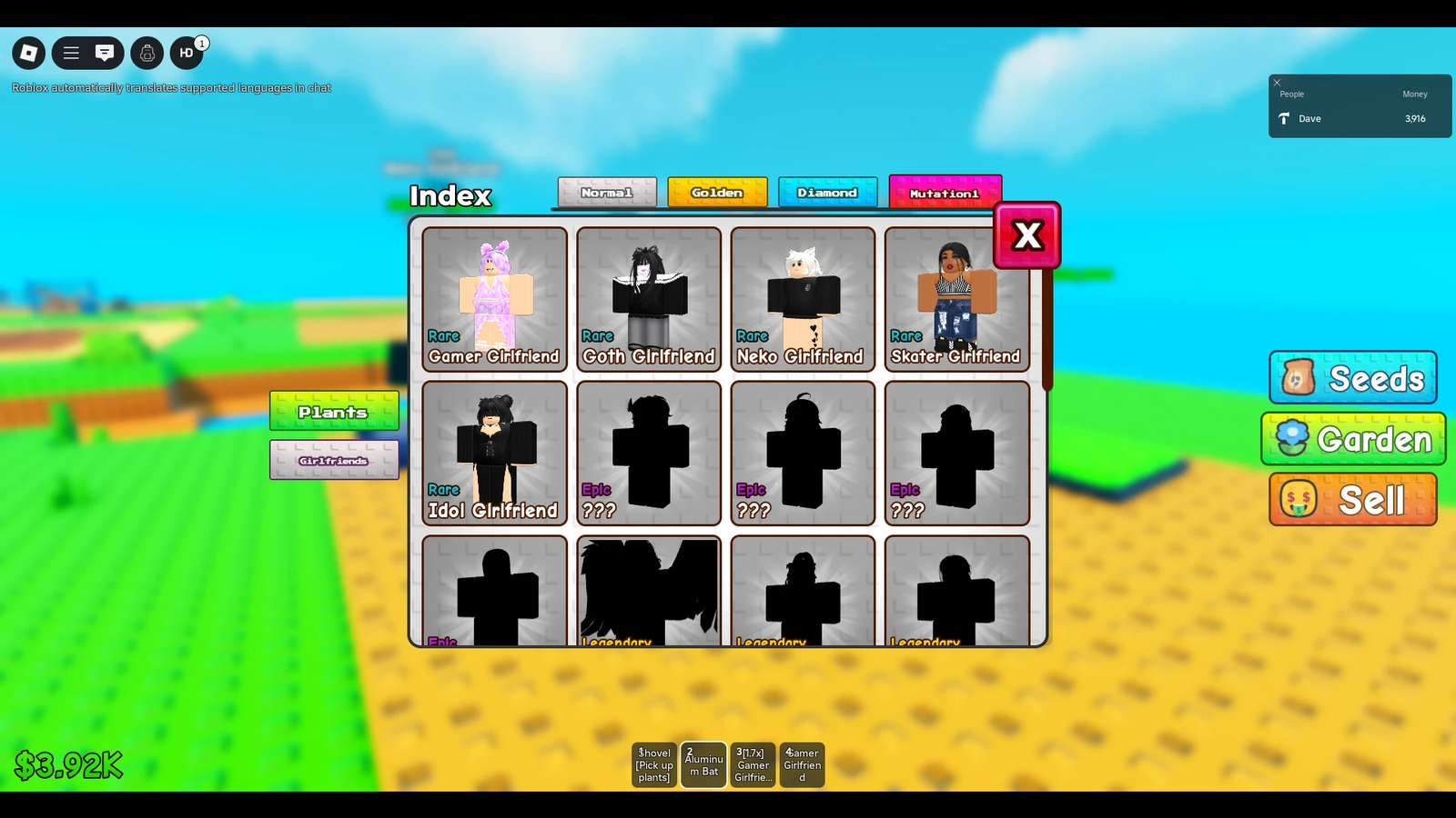 Custom Plants Vs Brainrots Roblox Game
