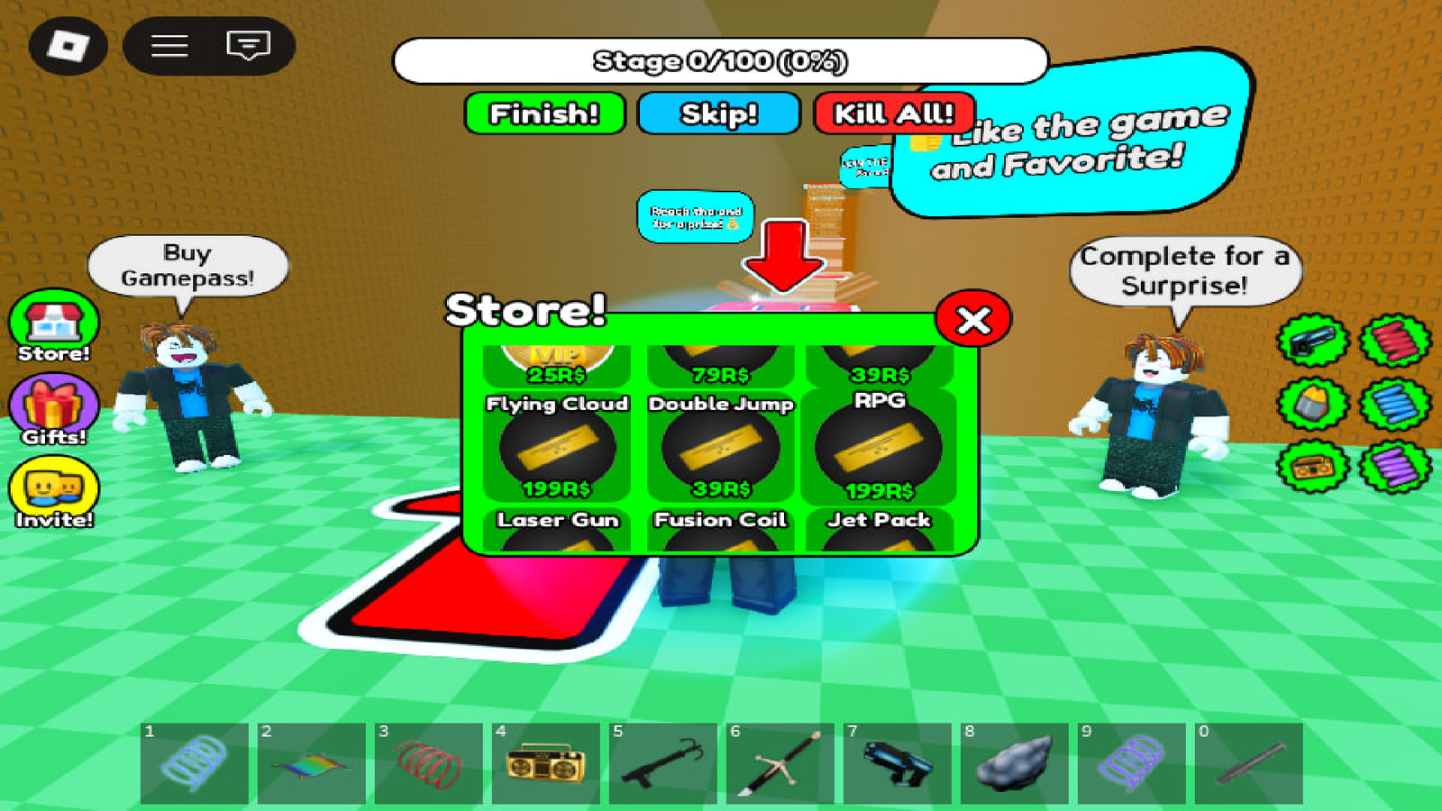 Escape A Brainrot Obby