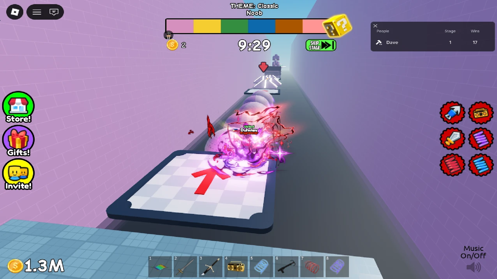 Noob Vs Pro Obby Race