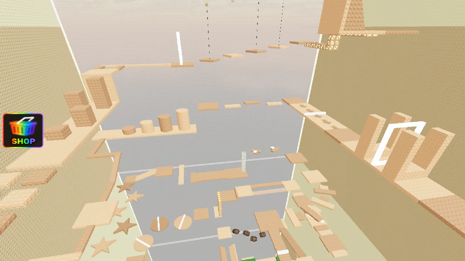 Simple Tower Obby – Yellowish Theme